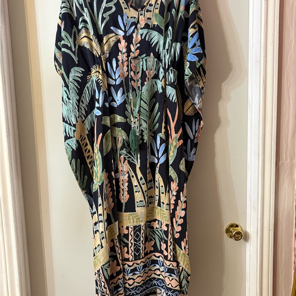 Palm Leaf Kaftan
